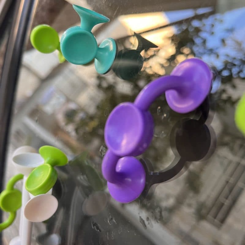 اسباب‌بازی مولکول چسبنده ۱۵ عددی مناسب سرگرمی در ماشین کودک +۱ سال — تصویر ۱۰