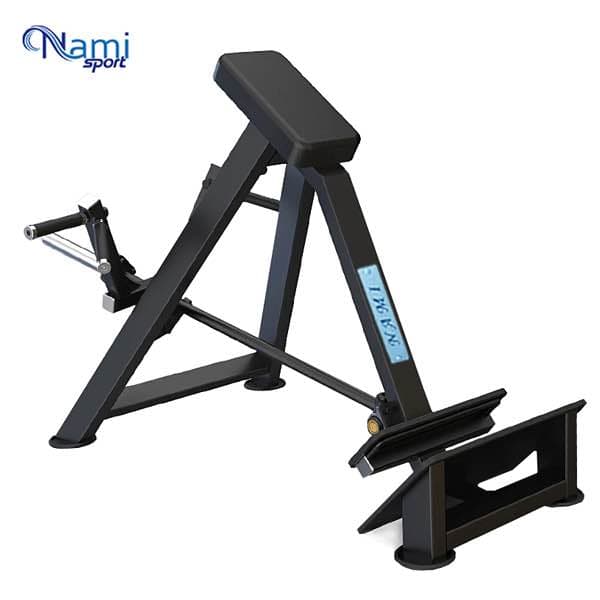 دستگاه تی بار خوابیده وزنه آزاد طرح Incline Level Row NS0065 DHZ — تصویر ۲
