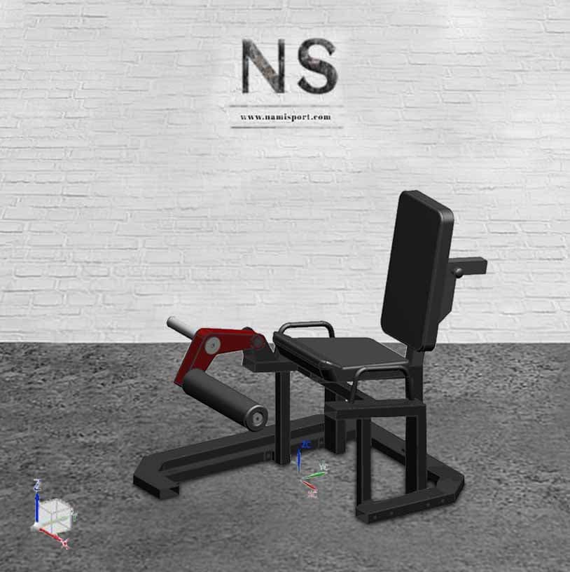 دستگاه جلوپا نشسته وزن آزاد Free weight bench press NS2049 — تصویر ۲