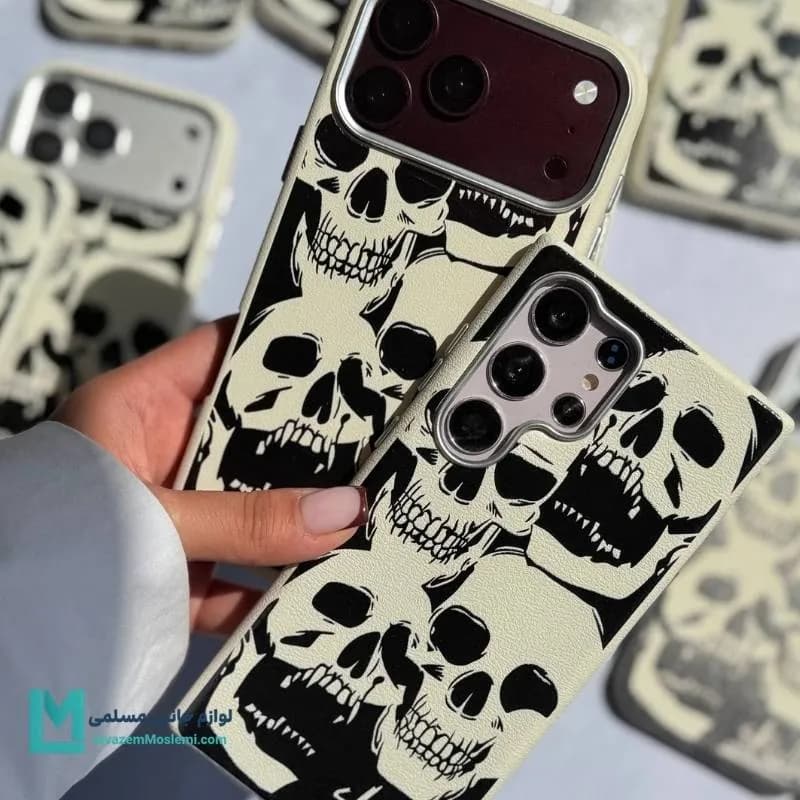 قاب گوشی اسکلت چرمی کد C3889 | لوازم جانبی مسلمی