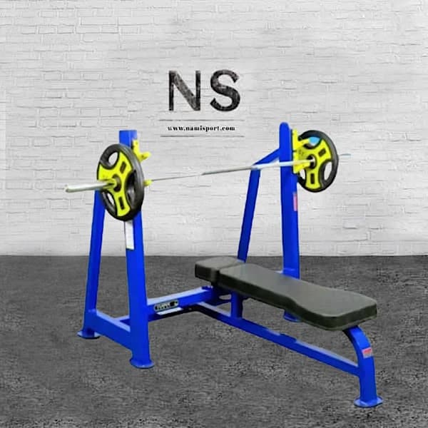 میز پرس سینه تخت Flat chest press NS4010 — تصویر ۳