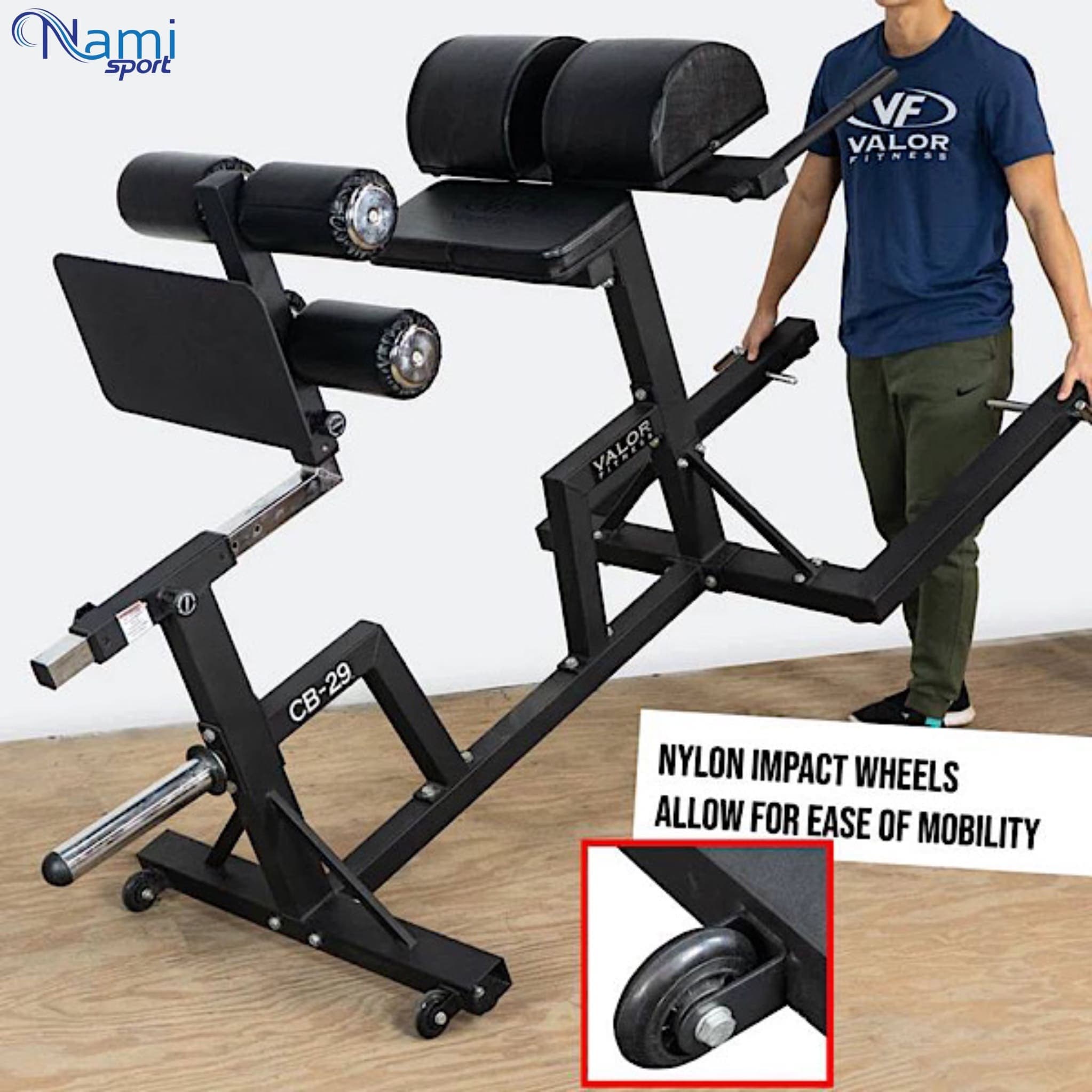میز GHD حرفه ای کراسفیت Professional GHD crossfit table NS2040 — تصویر ۵