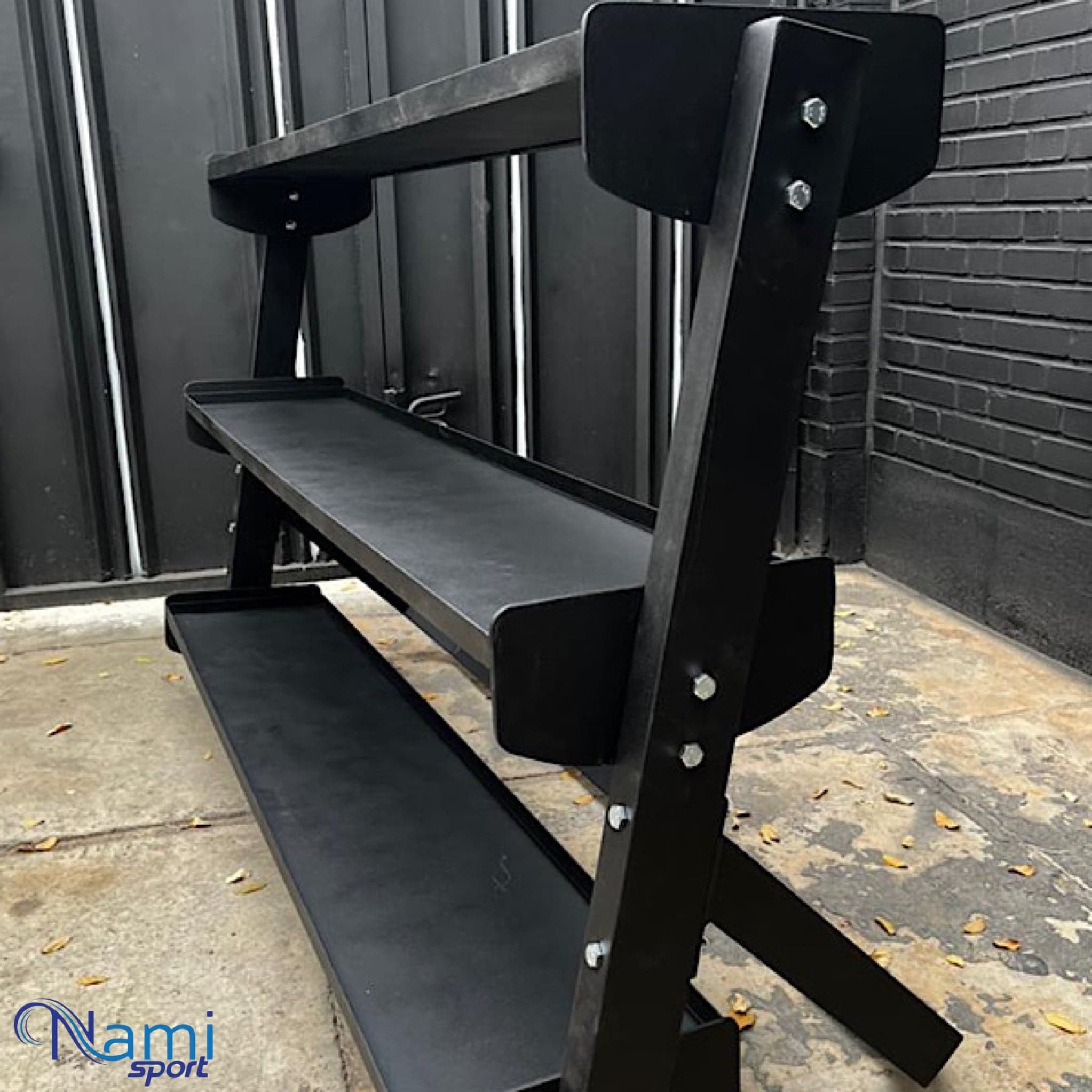 رک دمبل سه طبقه Three-tier dumbbell rack NS6007 — تصویر ۴