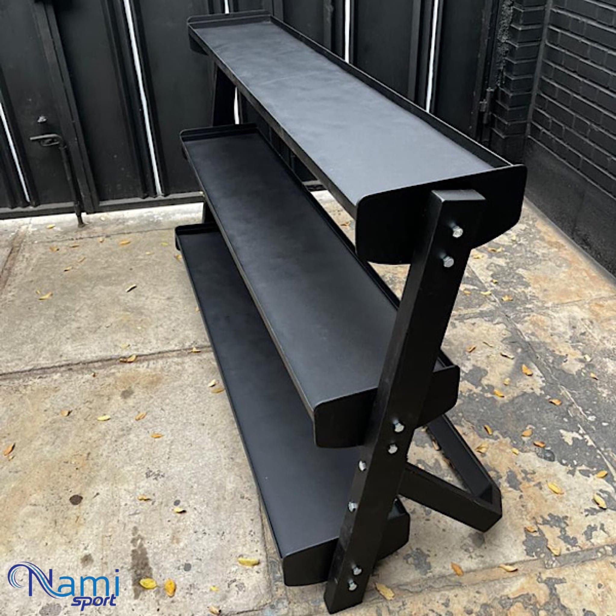 رک دمبل سه طبقه Three-tier dumbbell rack NS6007 — تصویر ۵