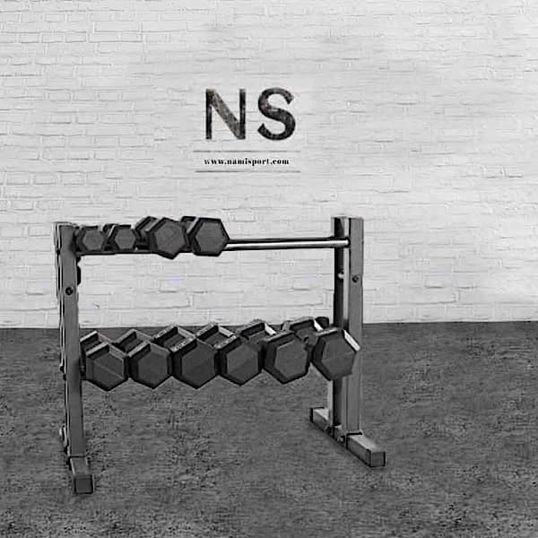 رک دمبل و اکسسوری خانگی Dumbbell rack and home accessory NS6002 — تصویر ۴