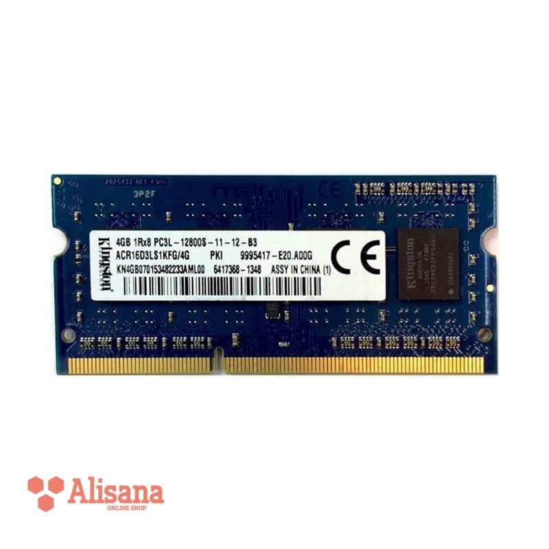 رم لپ تاپ کینگستون مدل HP16D3LS1KBG/4G ظرفیت 4 گیگابایت PC3L 1600MHz CL9 — تصویر ۶