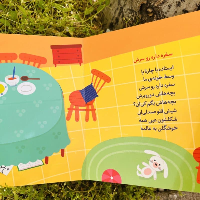 کتاب شعر دالی بازی چیه چیه تو خونه مناسب کودک +۱ سال — تصویر ۳