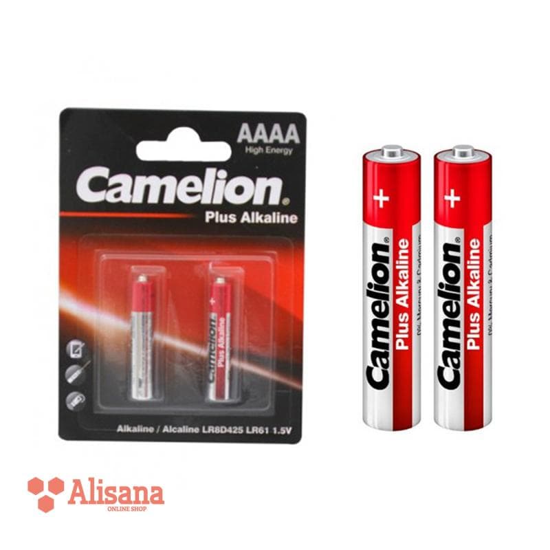 باتری نیم قلمی Plus Alkaline AAAA کملیون مدل LR8D425 LR61 1.5V — تصویر ۶