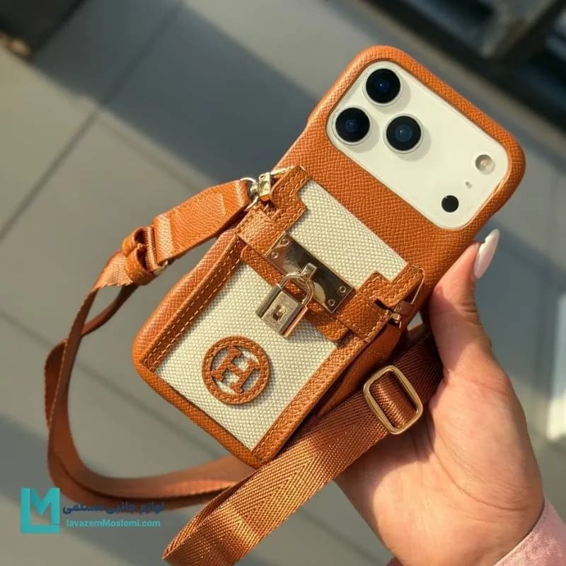 قاب آیفون 17 پرومکس Hermes Lock کد C3854 | لوازم جانبی مسلمی — تصویر ۴