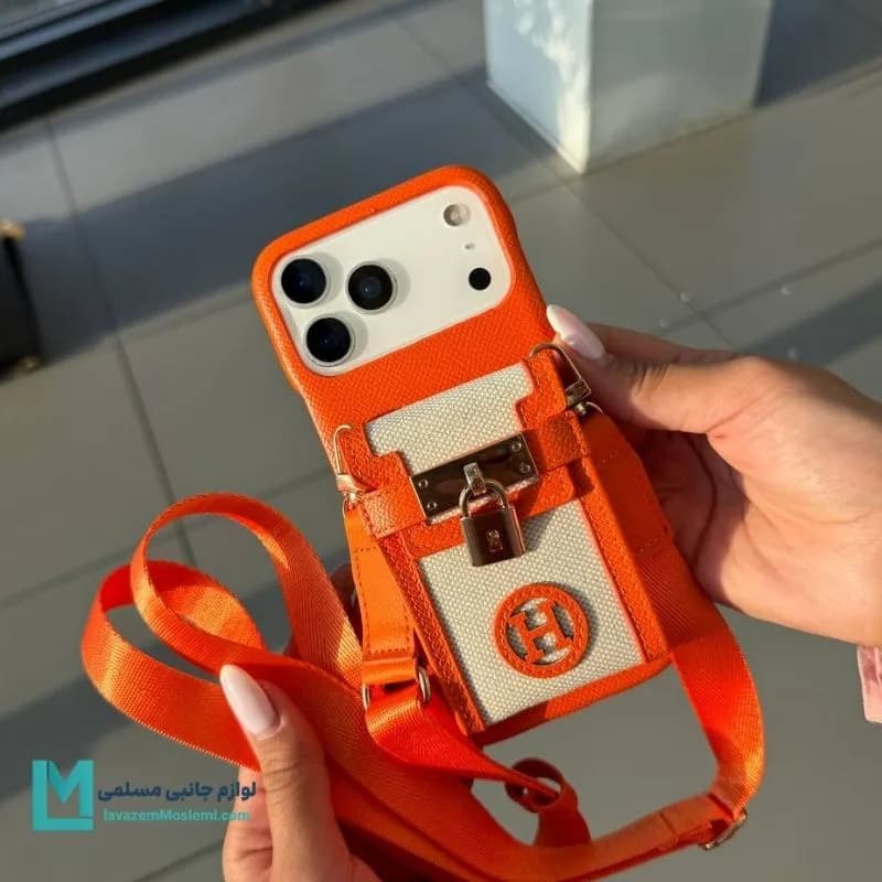 قاب آیفون 17 پرومکس Hermes Lock کد C3854 | لوازم جانبی مسلمی — تصویر ۲