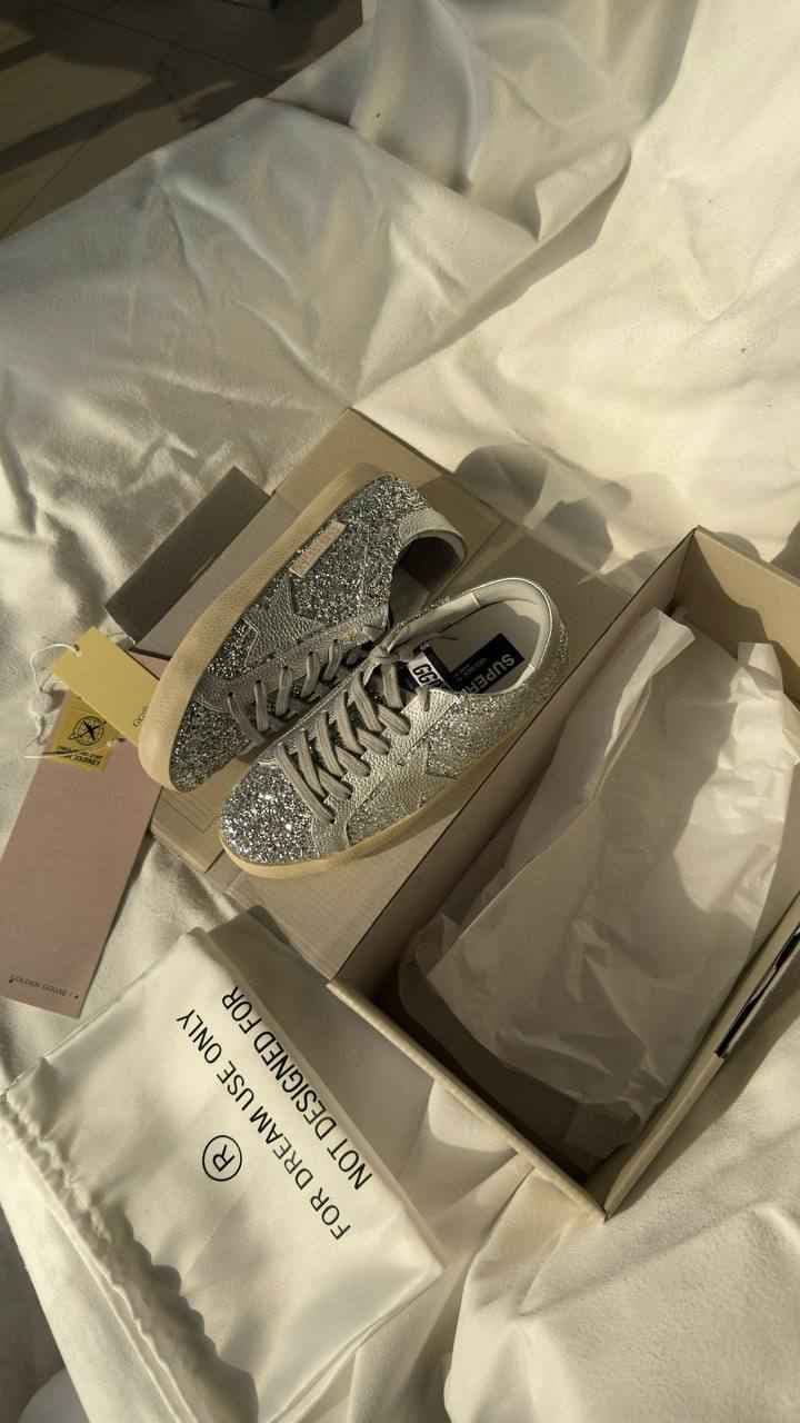 کتانی ونس گلدن گوس Vans Golden Goose نقره ای