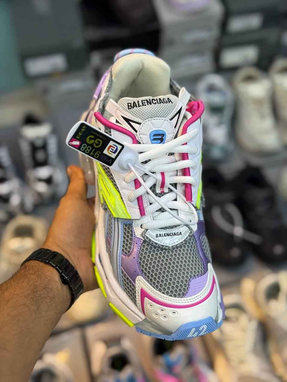 کتانی بالنسیاگا رانر 2025 Balenciaga runner طوسی — تصویر ۵
