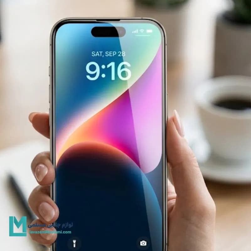 محافظ صفحه نمایش شیشه‌ای 11D NTC آیفون 15 پرو کد J1126 | لوازم جانبی مسلمی