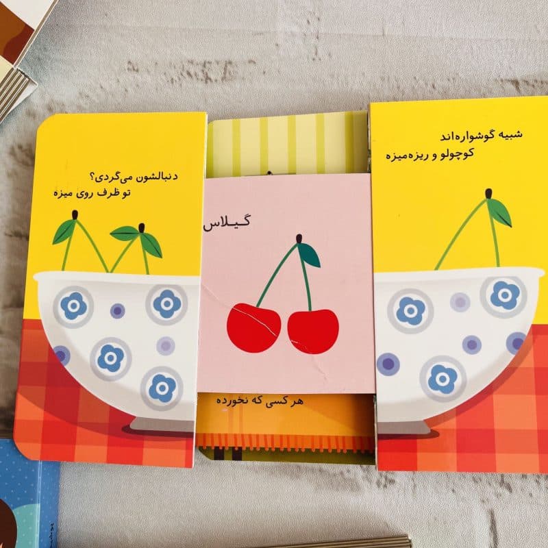 کتاب کشویی مقاوم مناسب کودک +۱ سال — تصویر ۸
