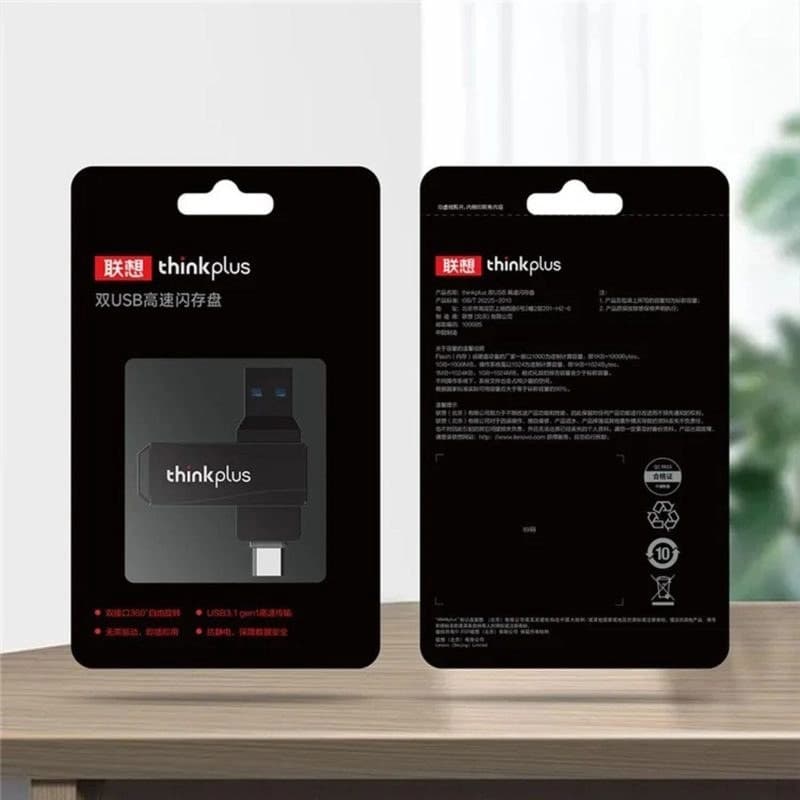فلش مموری لنوو Thinkplus MU252 ظرفیت ۶۴ گیگابایت USB 3.1 — تصویر ۴