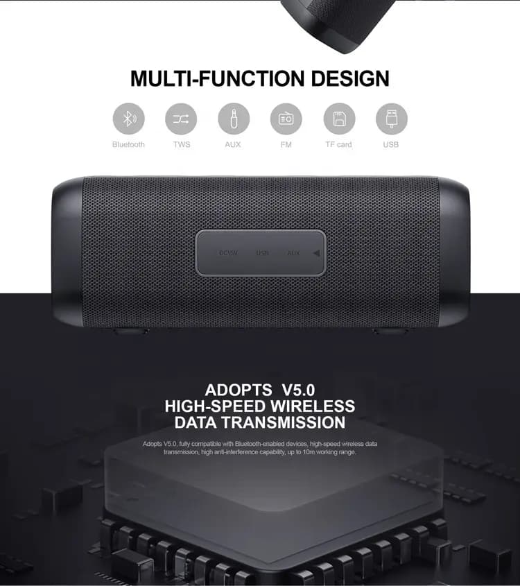اسپیکر بلوتوثی هویت مدل HAVIT SK835BT — تصویر ۴