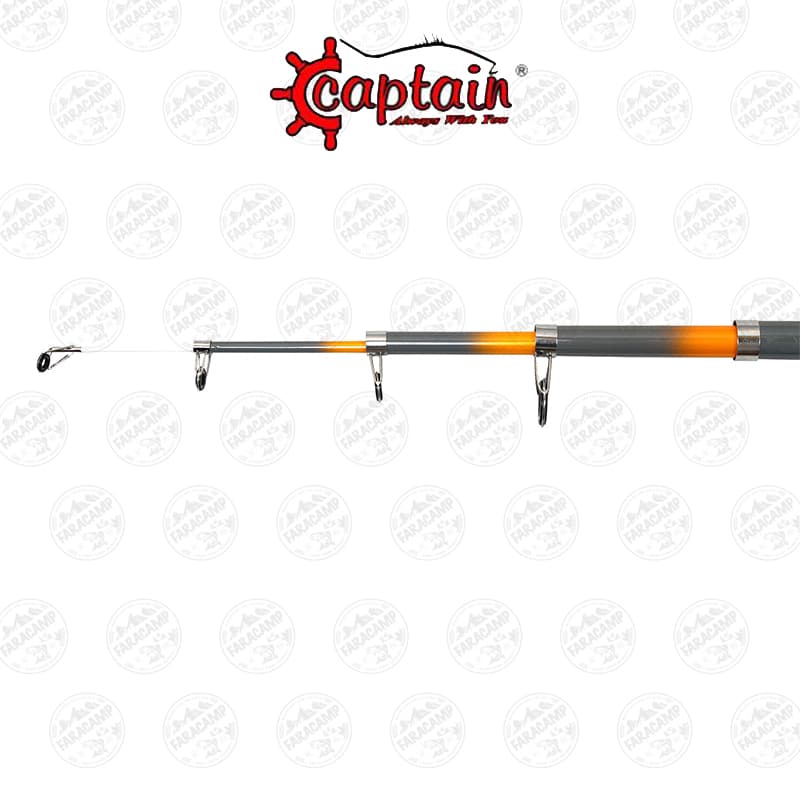 چوب ماهیگیری تلسکوپی ۳۰۰ سانت کاپیتان مدل CAPTAIN 1730 POTENZA TELE 70-150GR — تصویر ۶