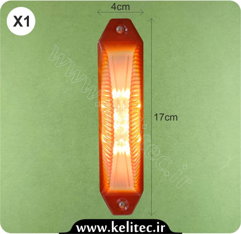 فلاشر LED درب برقی مدل HECTOR – نور ثابت – 220 ولت — تصویر ۹