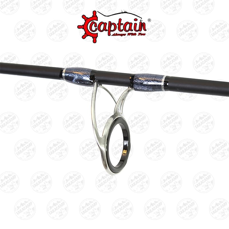 چوب ماهیگیری رو قایقی دو تکه ۱۶۵ سانت کاپیتان مدل CAPTAIN 1416 AZMANO POWER BOAT PE:3-5 — تصویر ۸