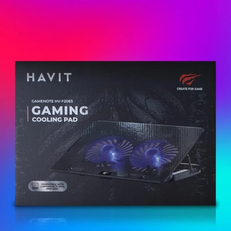 پایه خنک کننده لپ تاپ (کول پد) هویت مدل HAVIT F2083 — تصویر ۴