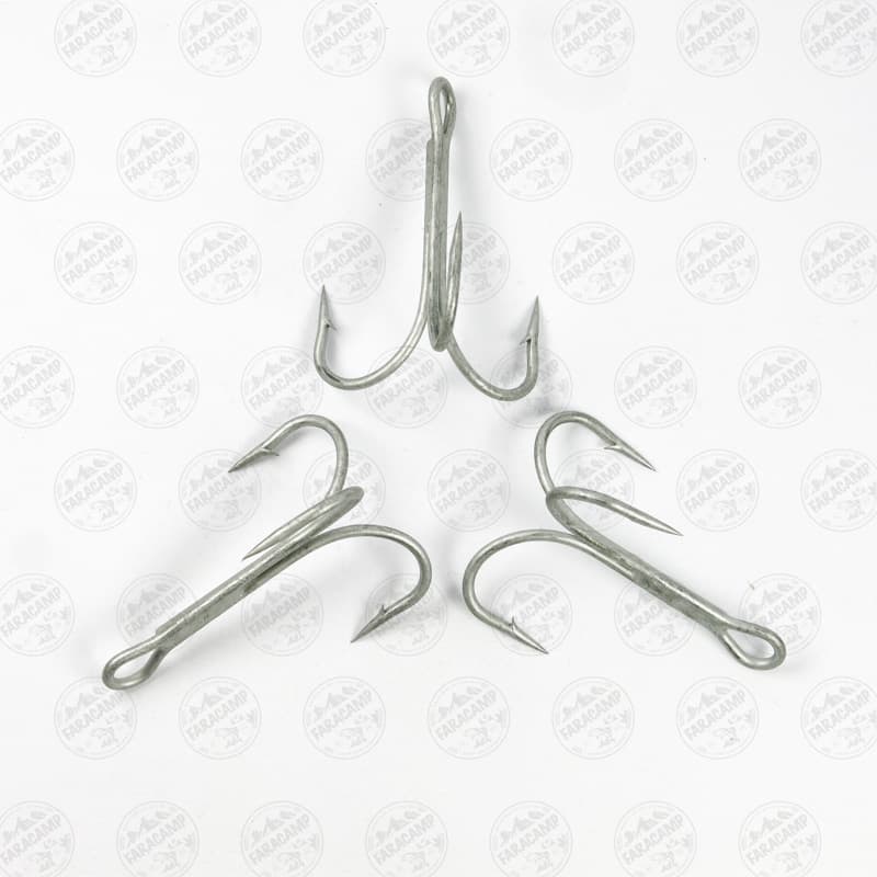 قلاب سه شاخ موستاد دریایی سایز 4/0 بسته 3 عددی MUSTAD Strong 3X HOOKS 7794 — تصویر ۸