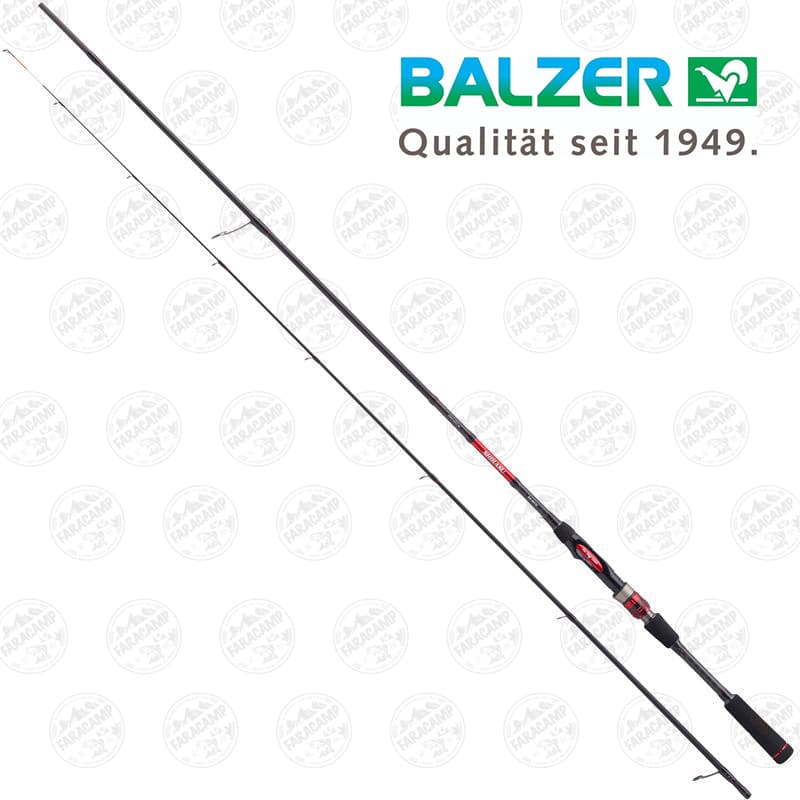 چوب ماهیگیری دوتکه کربن ۲۷۰ سانت دراپ شات شیراسو بالزر مدل Balzer DROP SHOT SHIRASU MH 11-33GR — تصویر ۴