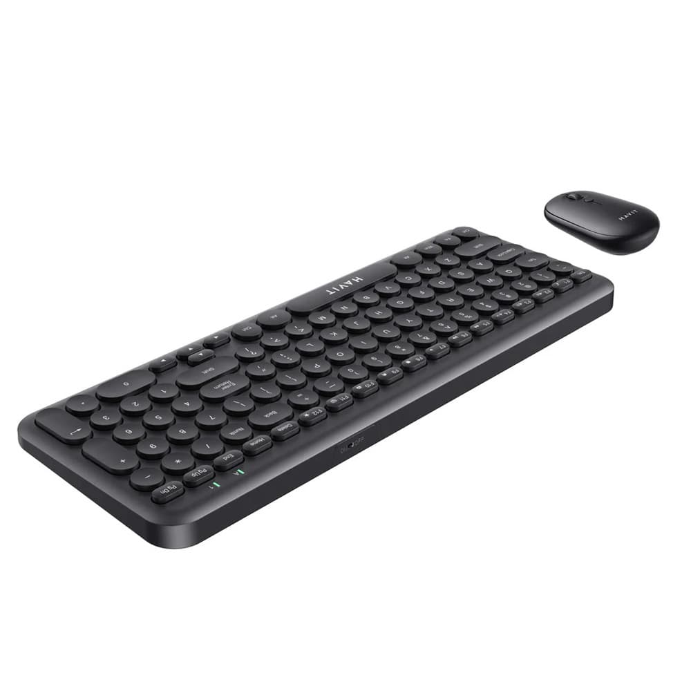 کیبورد و ماوس بی سیم هویت مدل KB-254GCM — تصویر ۸