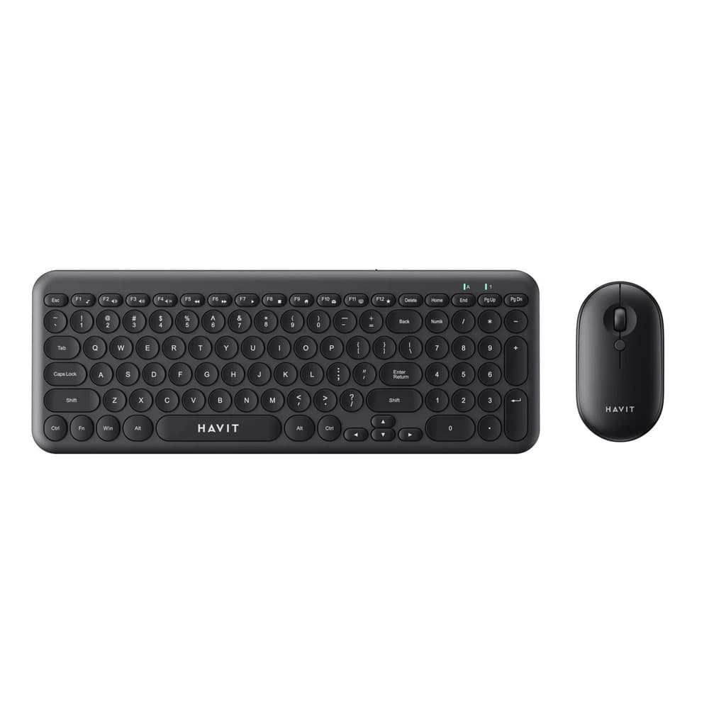 کیبورد و ماوس بی سیم هویت مدل KB-254GCM — تصویر ۷