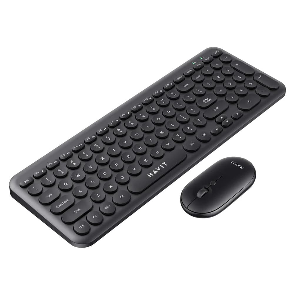 کیبورد و ماوس بی سیم هویت مدل KB-254GCM — تصویر ۹