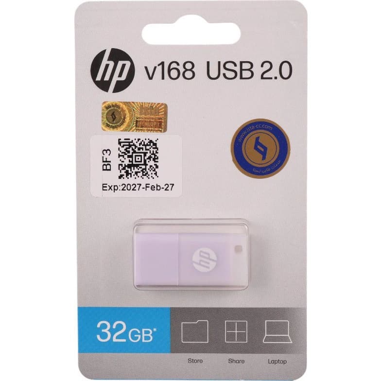 فلش مموری اچ‌پی مدل V168 ظرفیت ۳۲ گیگابایت USB ۲.۰ — تصویر ۶