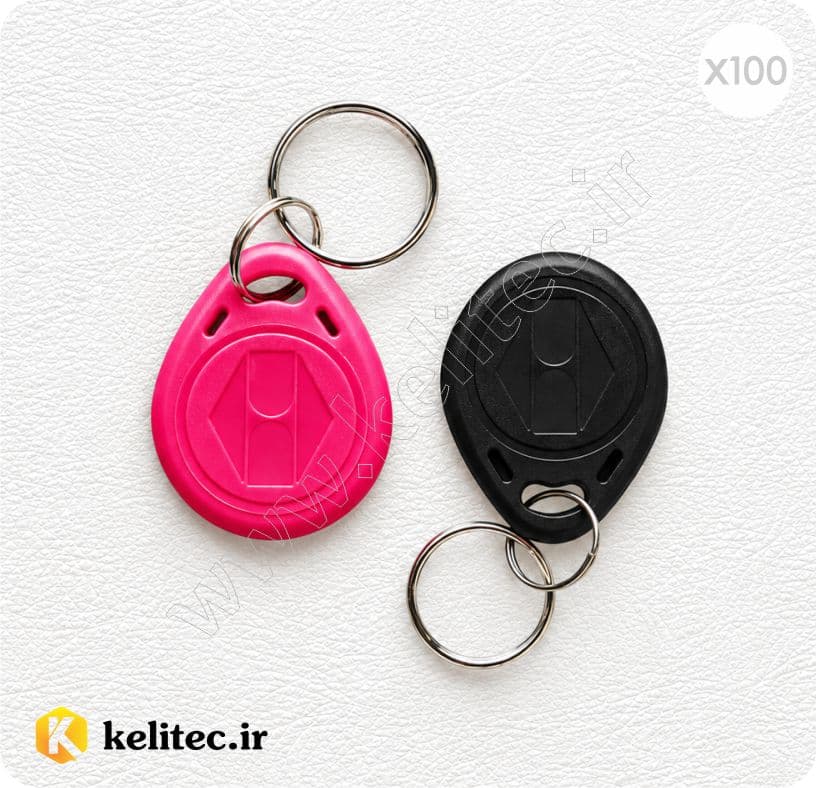 کارتن 100 تایی تگ جاسوئیچی بلوتوثی RFID 125KHZ R/W – با قابلیت خواندن و نوشتن – موجود در چهار رنگ + ویدئو بررسی محصول🔥 — تصویر ۳