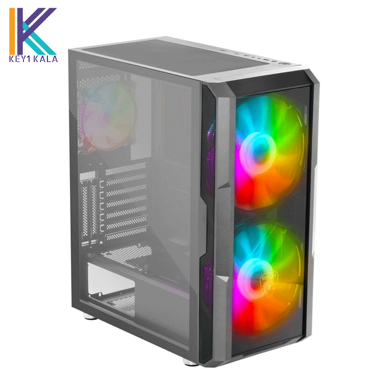 کیس کامپیوتر گرین GRIFFIN G4 RGB Mid Tower مشکی — تصویر ۳