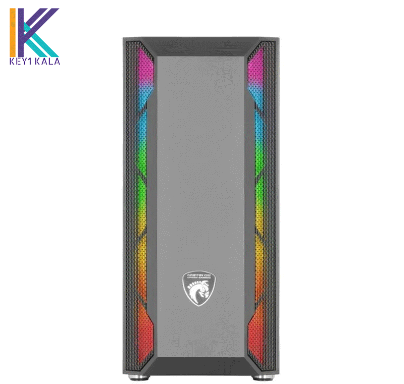 کیس کامپیوتر گرین GRIFFIN G2 RGB Mid Tower مشکی — تصویر ۲