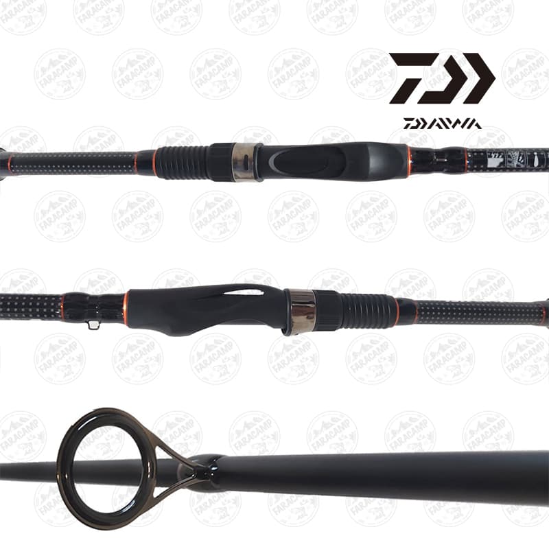 چوب ماهیگیری اسپینینگ کربن دو تکه ۲۱۰ سانت آر ایکس لور گیم دایوا، DAIWA RX LURE GAME RX702LFS-AF — تصویر ۱۰