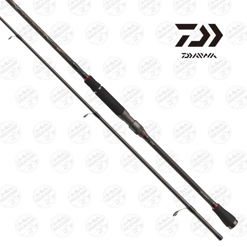 چوب ماهیگیری اسپینینگ کربن دو تکه ۲۴۴ سانت بالستیک دایوا مدل DAIWA BALLISTIC-X BLX802MHFS-AX — تصویر ۴