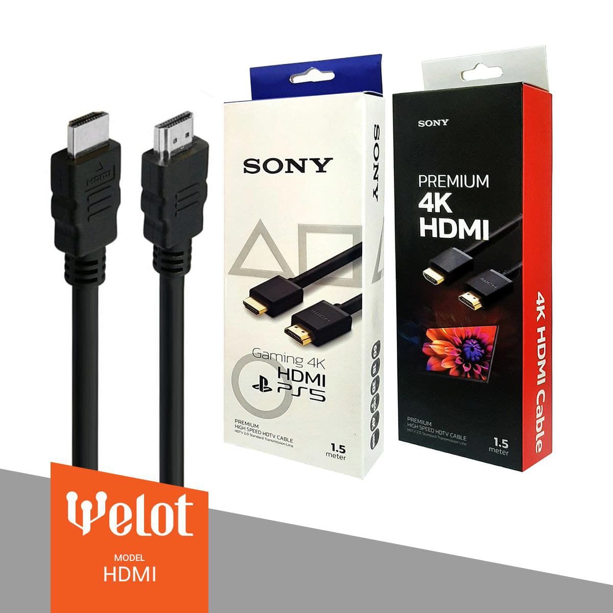 کابل HDMI 4K سونی،سامسونگ 1.5 متری