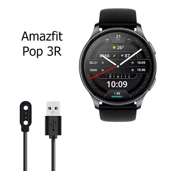 کابل شارژر ساعت هوشمند Amazfit POP 3R