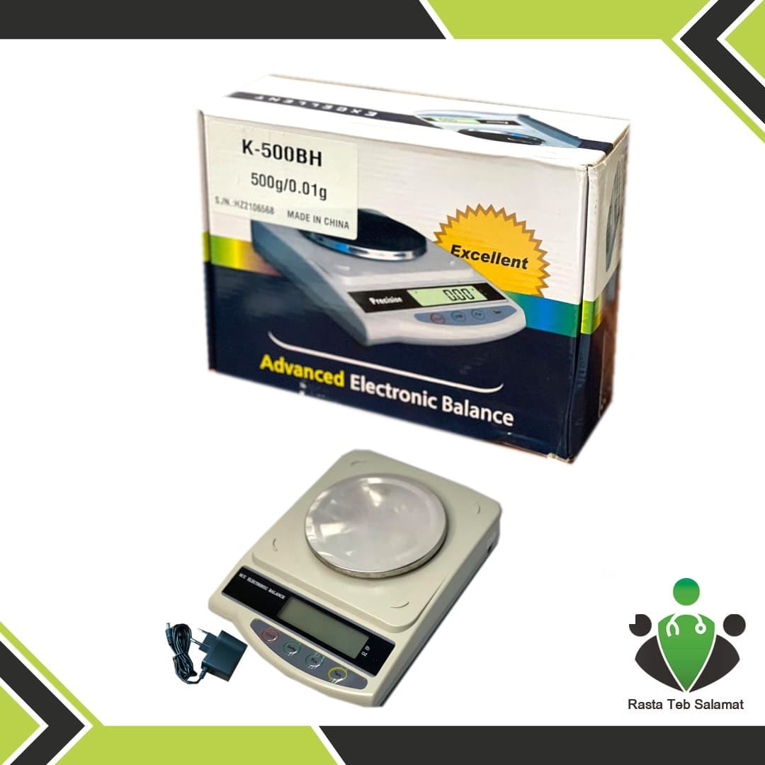 ترازوی آزمایشگاهی 0/01 -k – 500BH — تصویر ۲