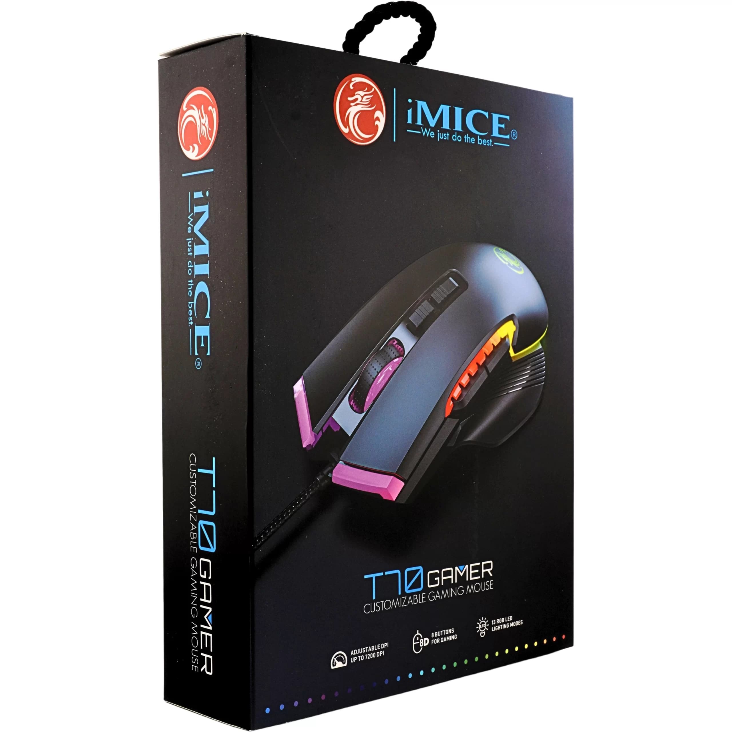 ماوس سیمی گیمینگ IMICE T70 — تصویر ۶