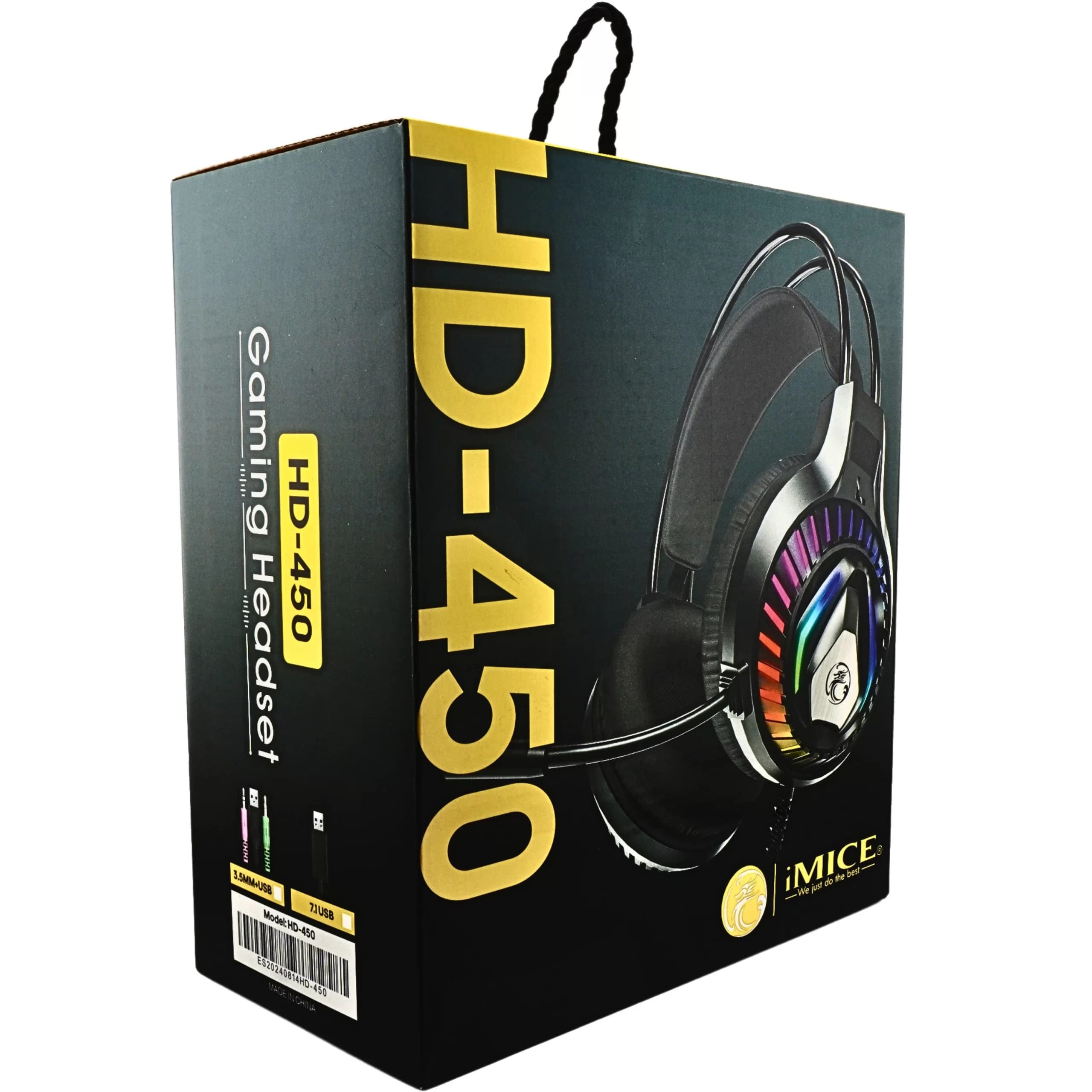 هدست گیمینگ مدل GAMING HEADST iMICE HD-450 — تصویر ۴
