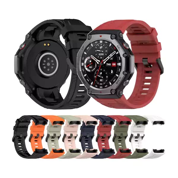 بند سیلیکونی ساعت هوشمند Amazfit T-Rex 3 — تصویر ۹