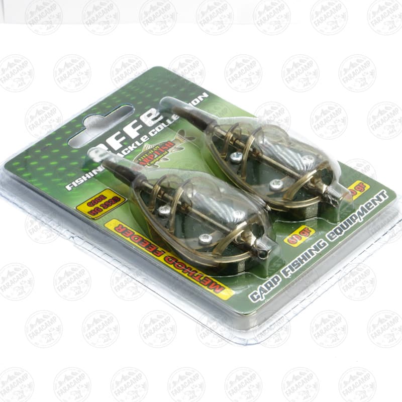 فیدر ماهیگیری ۶۰ و ۸۰ گرم افه بسته ۲ عددی ، EF&FE METHOD FEEDER HG3523 — تصویر ۲