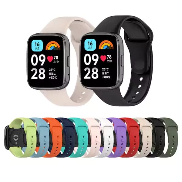 بند سیلیکونی ساعت هوشمند شیائومی Redmi Watch 3 Active — تصویر ۸