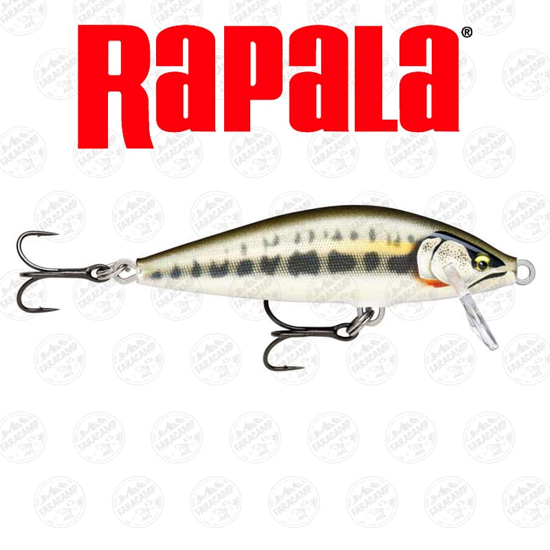 لور قزلی سینک راپالا ۵.۵ سانت، ۵ گرم مدل Rapala COUNTDOWN ELITE55 GILDED MINNOW — تصویر ۲