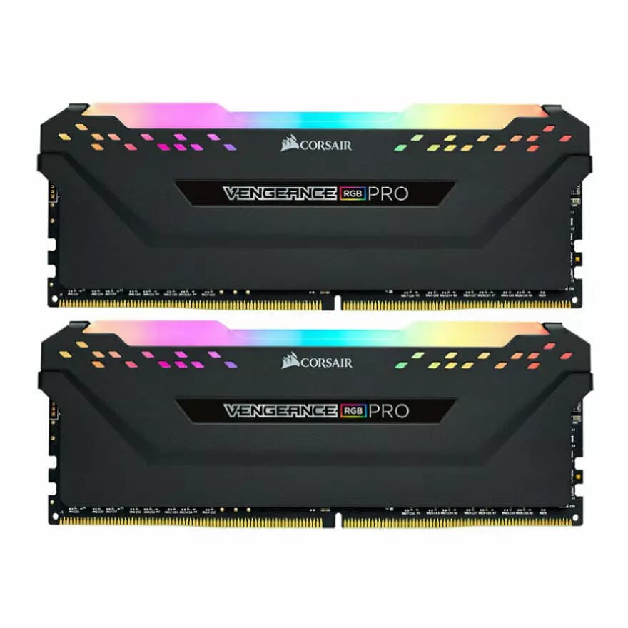 رم DDR4 دسکتاپ 32 گیگابایت 3600Mhz CL18 کورسیر مدل VENGEANCE RGB PRO دو کاناله — تصویر ۵