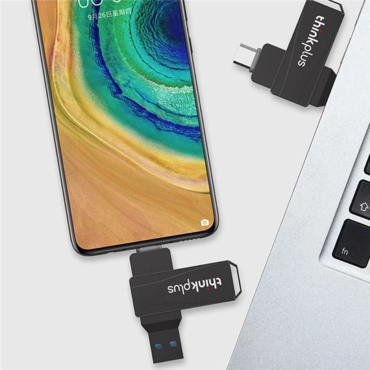 فلش مموری لنوو Thinkplus MU252 TYPE-C ظرفیت 32 گیگابایت — تصویر ۳
