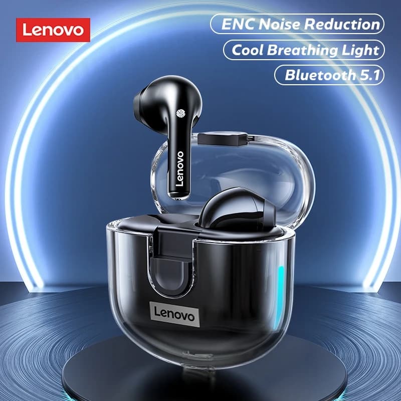 هدفون مخصوص بازی بلوتوثی لنوو مدل Thinkplus LivePods LP12 — تصویر ۷