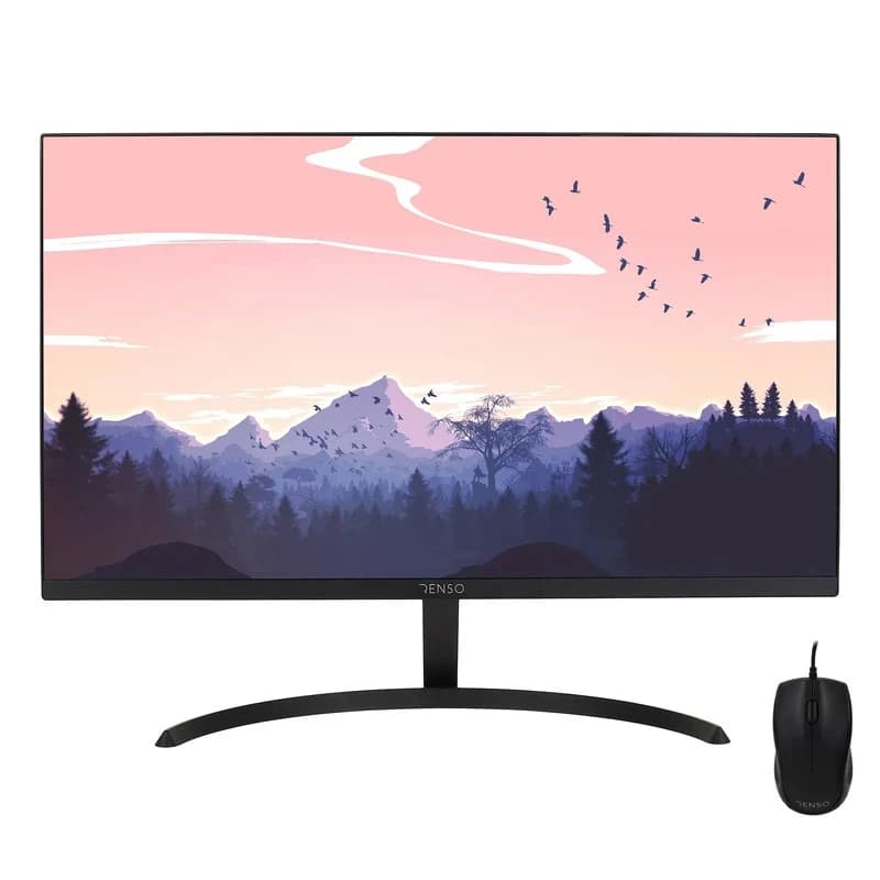 مانیتور رنسو مدل RM-24PRIME سایز 24 اینچ به همراه ماوس — تصویر ۲