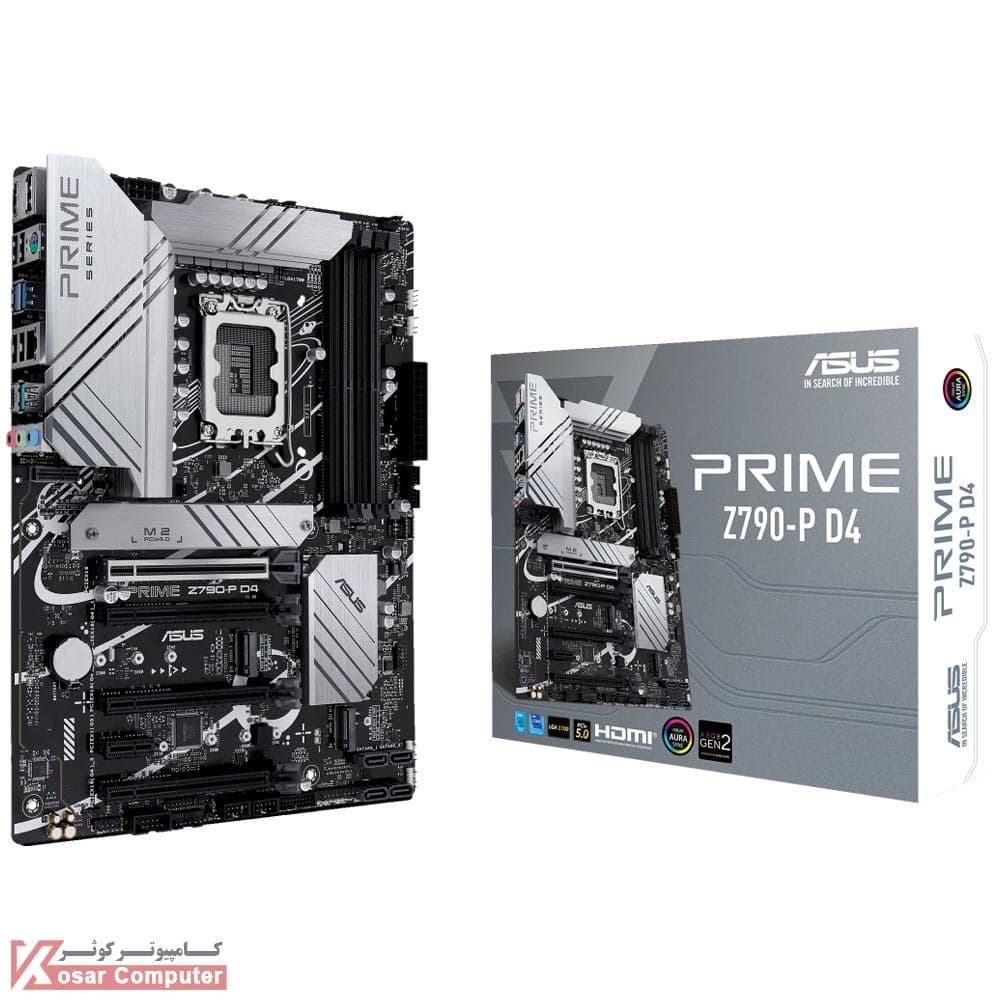 مادربرد ایسوس مدل PRIME Z790-P DDR4 ASUS PRIME Z790-P — تصویر ۲