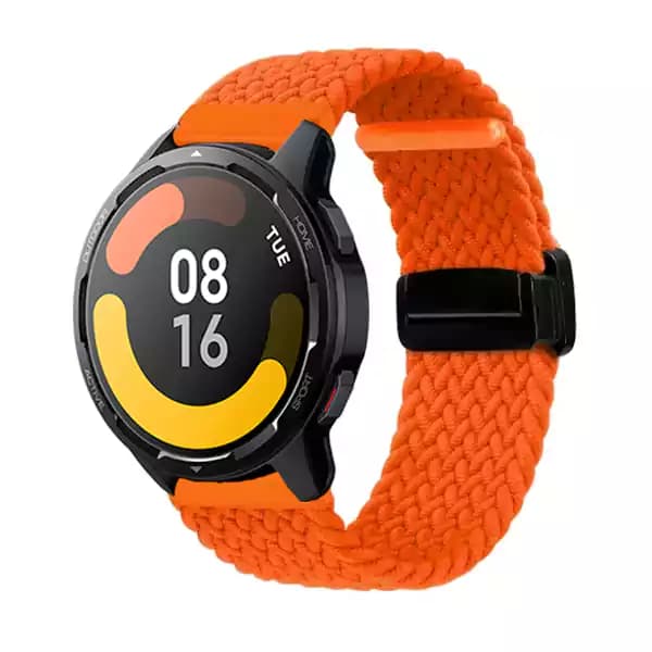 بند پارچه ای ساعت هوشمند شیائومی S1 active طرح Solo Loop — تصویر ۷